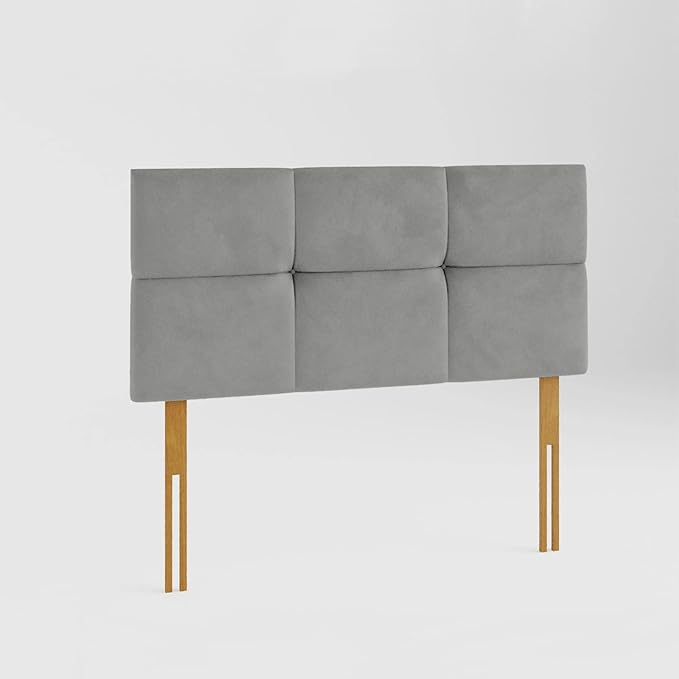 Padded Lined & Buttoned Headboard