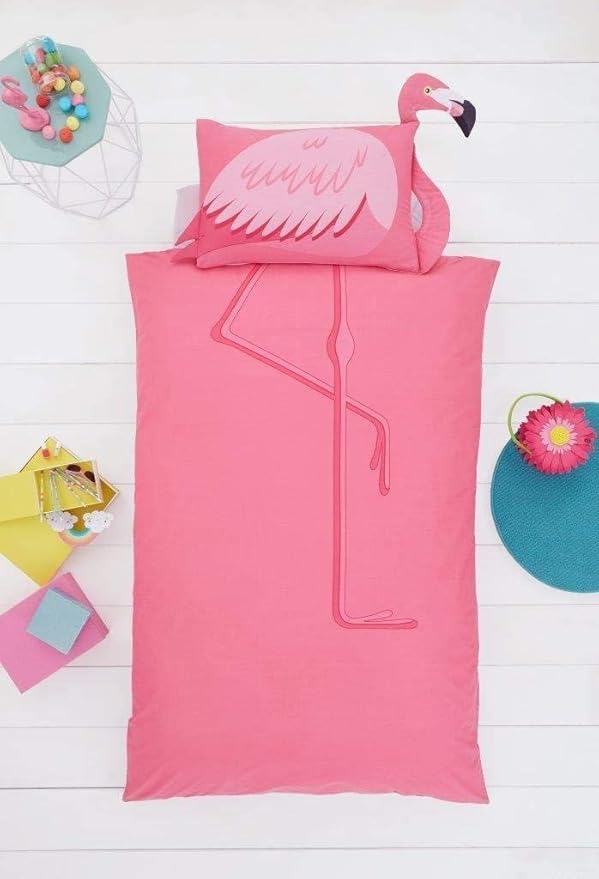 Kids 2-Piece Reversible Bedding Set – Printed Duvet Cover & Pillowcase