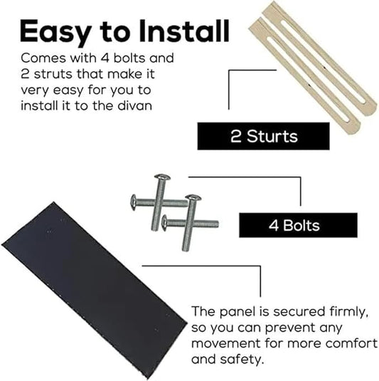 Chesterfield Headboard in Plush Velvet Fabric