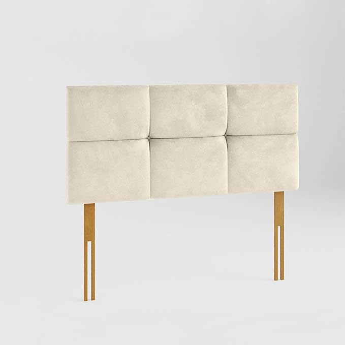 Padded Lined & Buttoned Headboard