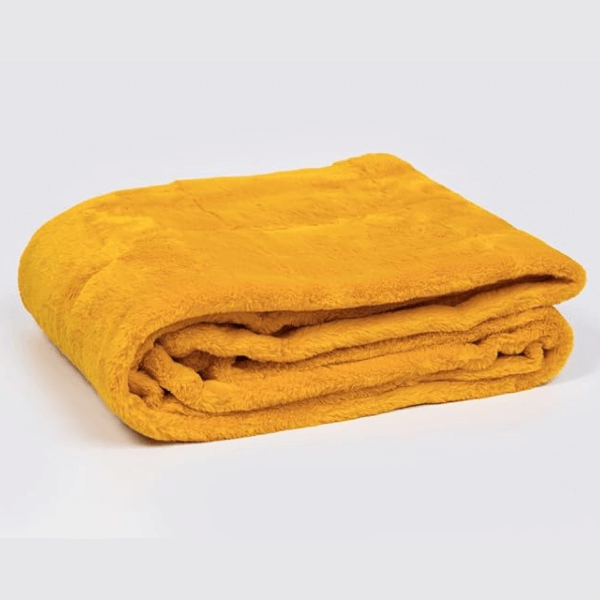 Soft Fleece Throw Blanket - Fluffy Cosy Rabbit Fur Sofa Throw, Hand or Machine Wash, Warm Sherpa Fleece Blanket for Sofa, Bed and Couch 150 x 200 cm