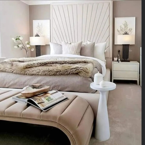 MAYA LUXURY SOFT VELVET UPHOLSTERED BED STORAGE FRAME ALL SIZES AVAILABLE