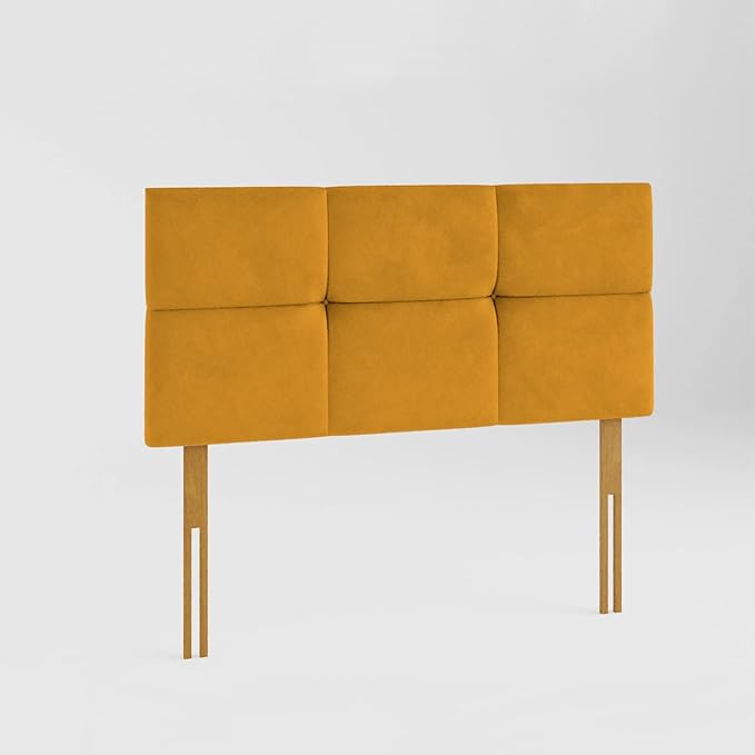 Padded Lined & Buttoned Headboard