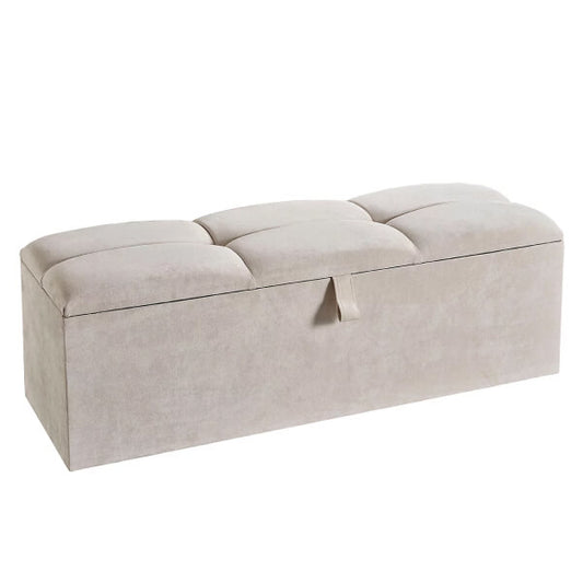 Atlas Ottoman Storage Box 3FT Single - Naples Cream