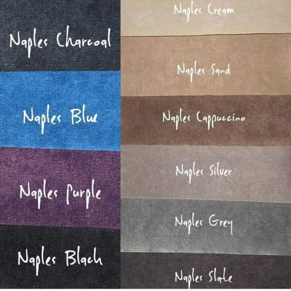 MONOCO BRAND NEW NAPLES VELVET UPHOLSTERED BED FRAME DOUBLE & KING SIZE