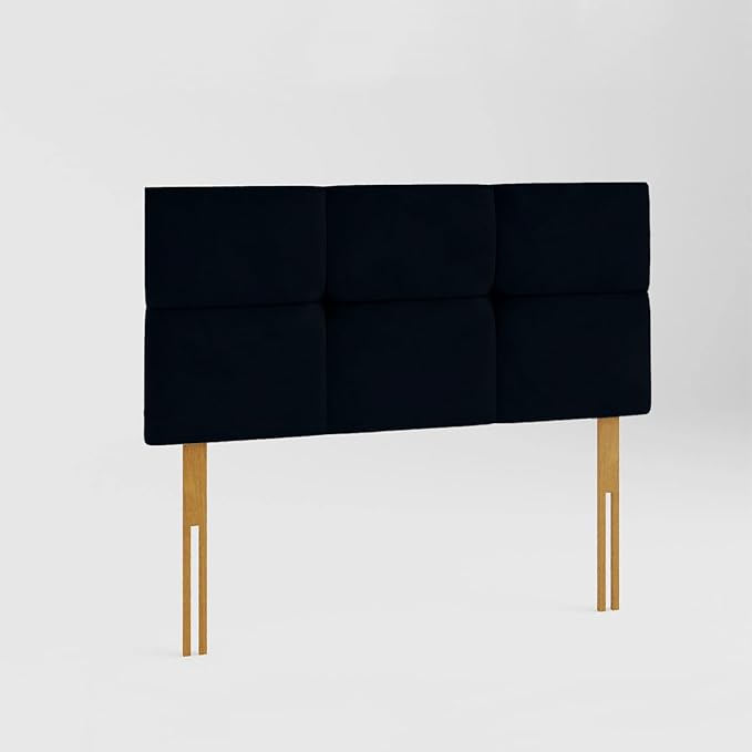 Padded Lined & Buttoned Headboard