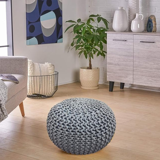 Handmade Bean Filled Home Living Room Children Foot Stool