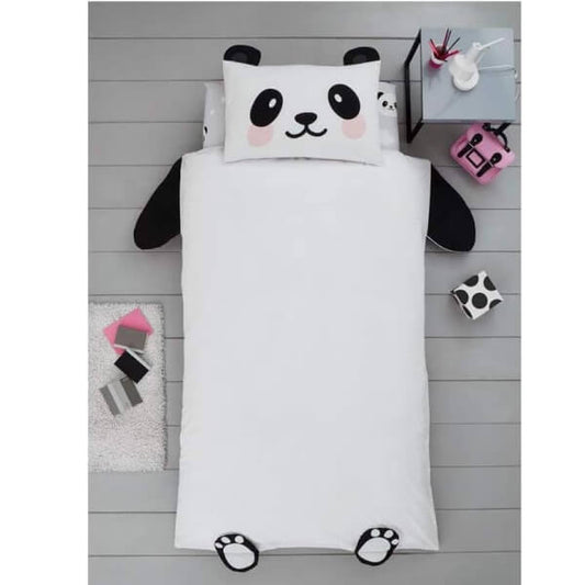 Kids 2-Piece Reversible Bedding Set – Printed Duvet Cover & Pillowcase