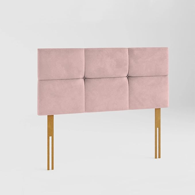 Padded Lined & Buttoned Headboard