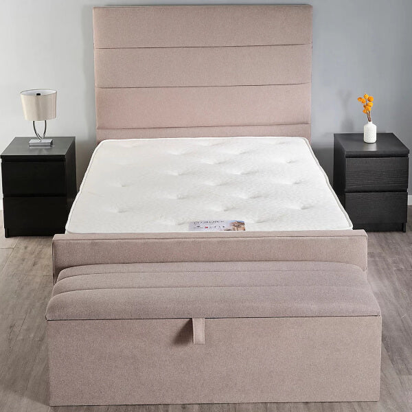 Rigel Ottoman Storage Box – Wool Bronze (Available in Multiple Sizes)