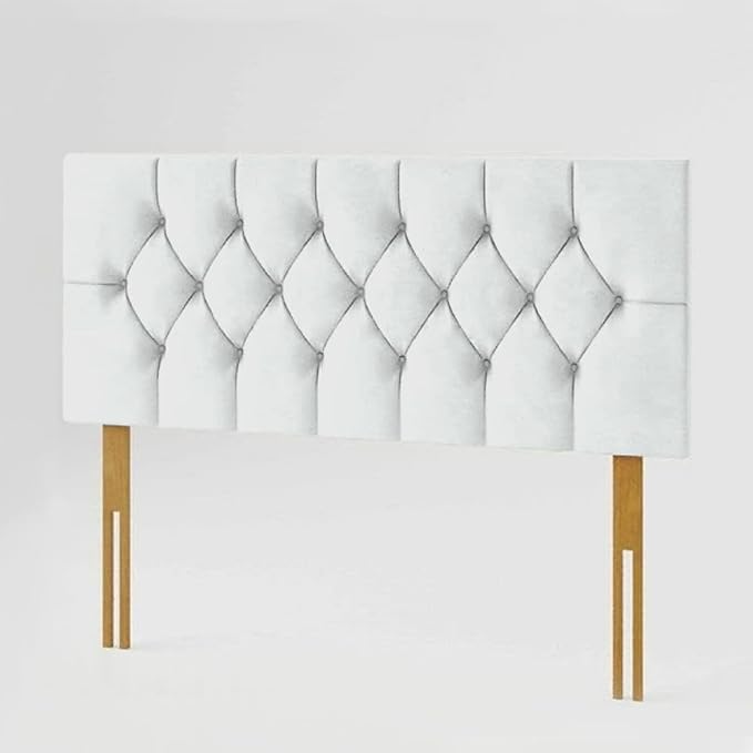 Chesterfield Headboard in Plush Velvet Fabric