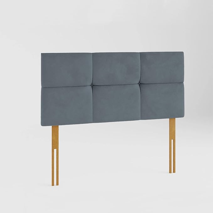 Padded Lined & Buttoned Headboard