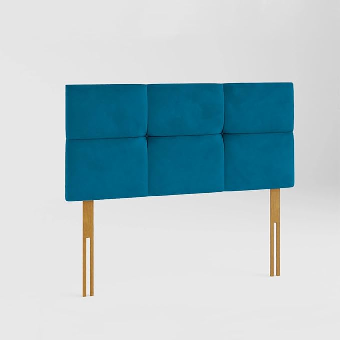 Padded Lined & Buttoned Headboard
